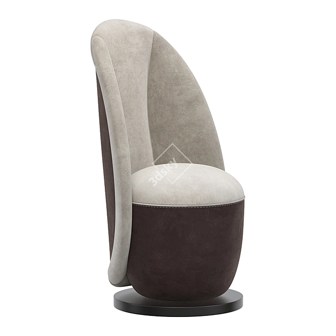 Elegant Decora Italia Chair: LCI Stile 3D model image 1