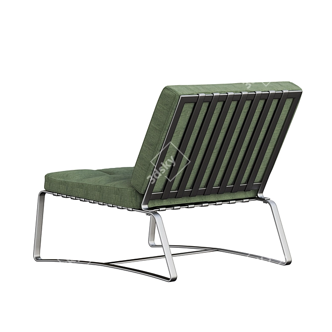 Minotti Delaunay Quilt: Luxe Elegance for your Home 3D model image 5