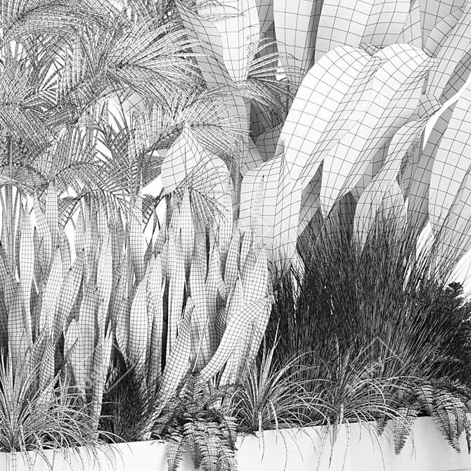 Botanical Bliss: 586 Stunning Plants 3D model image 3