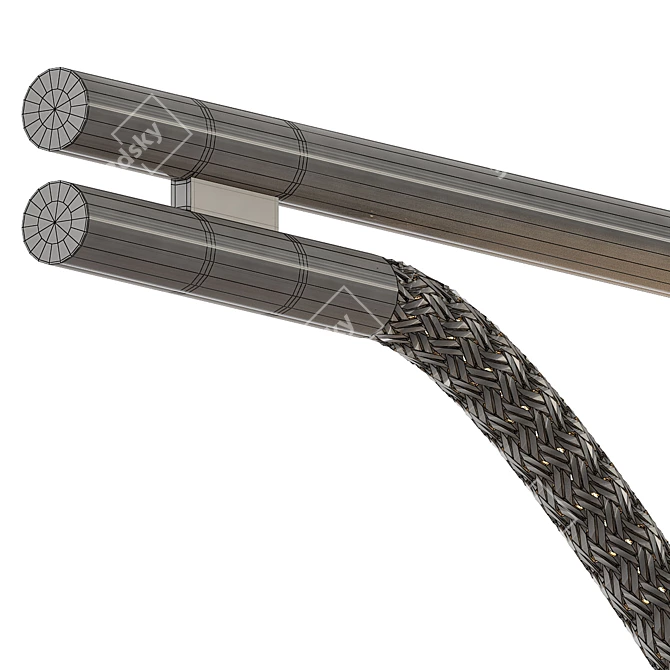 Sleek 8ft Artemis II Suspension 3D model image 2