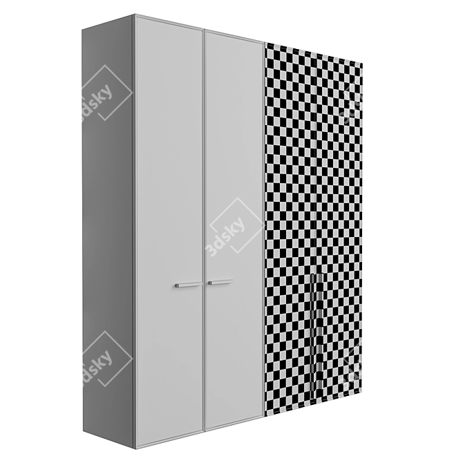 Modern Glow Cupboard 3D model image 4