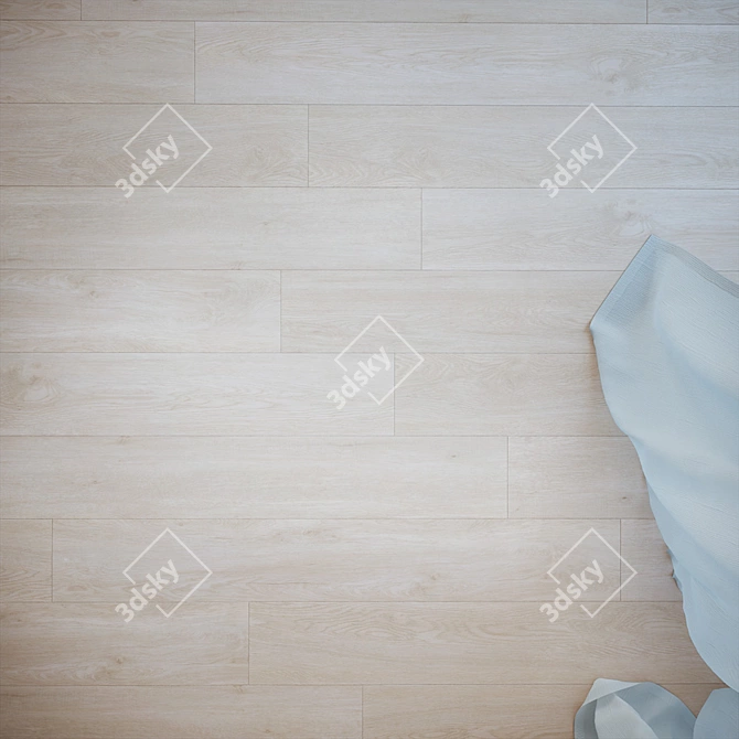 Premium Oak Atlas Flooring 3D model image 2