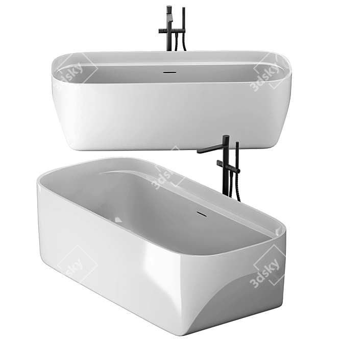 Sleek Lupi Sled - Minimalistic Design 3D model image 6