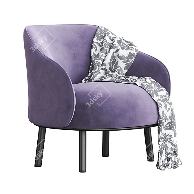 Natuzzi Botanic: Stylish & Sustainable Furniture 3D model image 1