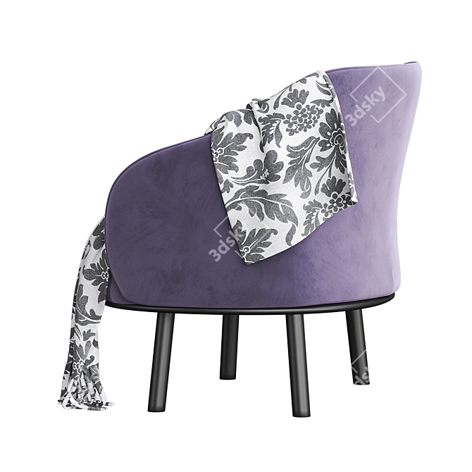 Natuzzi Botanic: Stylish & Sustainable Furniture 3D model image 4
