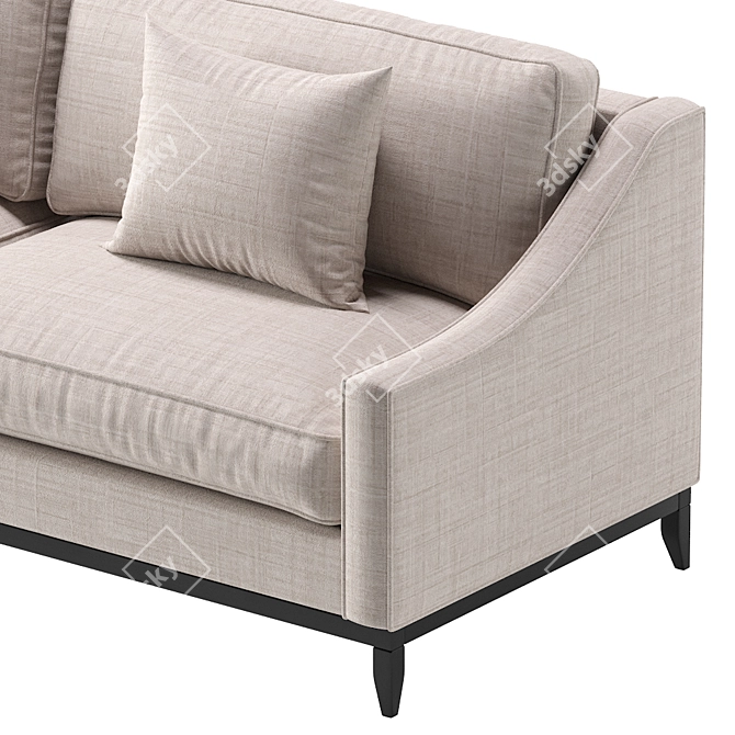 Luxury Italia Sofa: Corleone Collection 3D model image 3