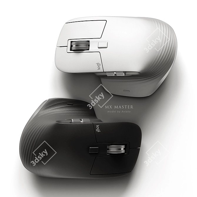 Advanced Wireless Mouse | Logitech MX Master 3 3D model image 3
