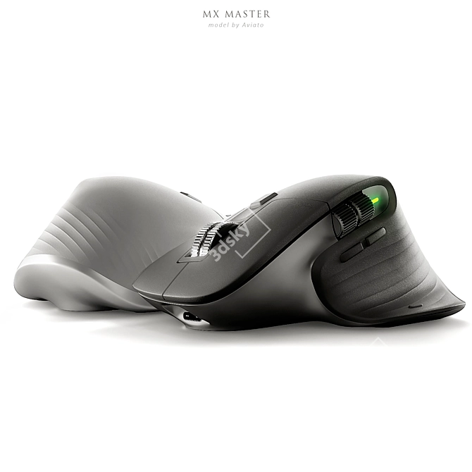 Advanced Wireless Mouse | Logitech MX Master 3 3D model image 5