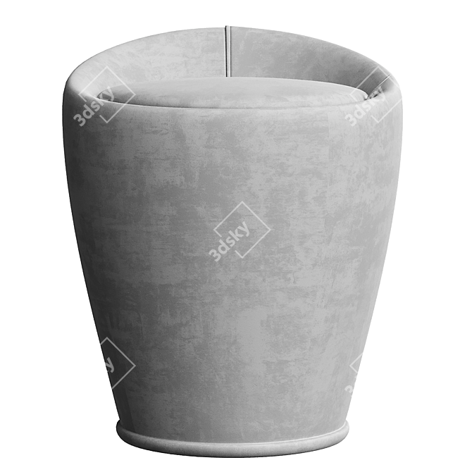 Cozy Candi Pouf 3D model image 1