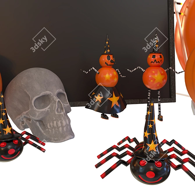 Spooky Halloween Set 2015 3D model image 5