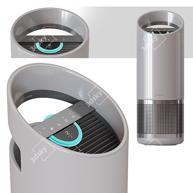 Powerful Air Purifier for Clean, Fresh Air 3D model image 1