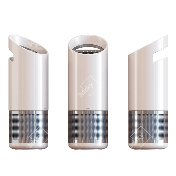 Powerful Air Purifier for Clean, Fresh Air 3D model image 8