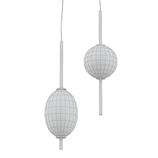 Minimalist Desk Lamp - MIRO 1 3D model image 2