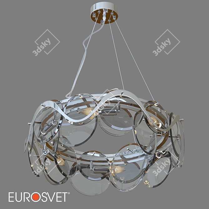 Smart Home Hanging Chandelier by Bogates Galicia 3D model image 2