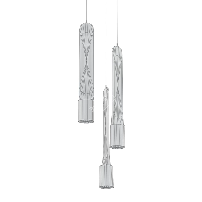 Stellar Pendant Lamp 3D model image 2