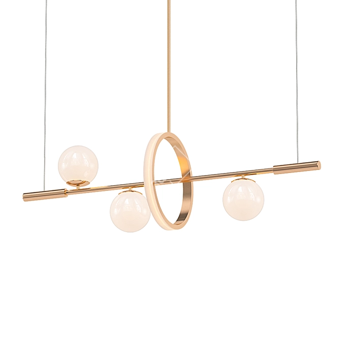 Elegant Muriel Design Lamp 3D model image 1