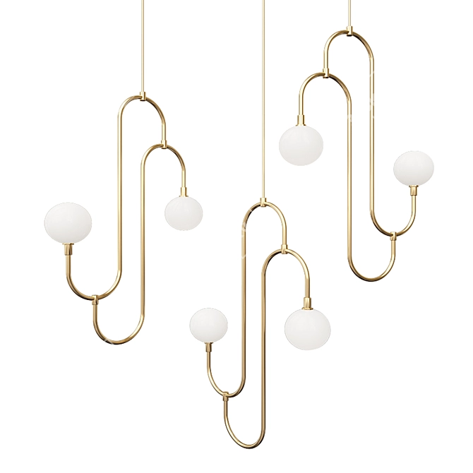 Elegant Design Lamp Vetto 3D model image 2