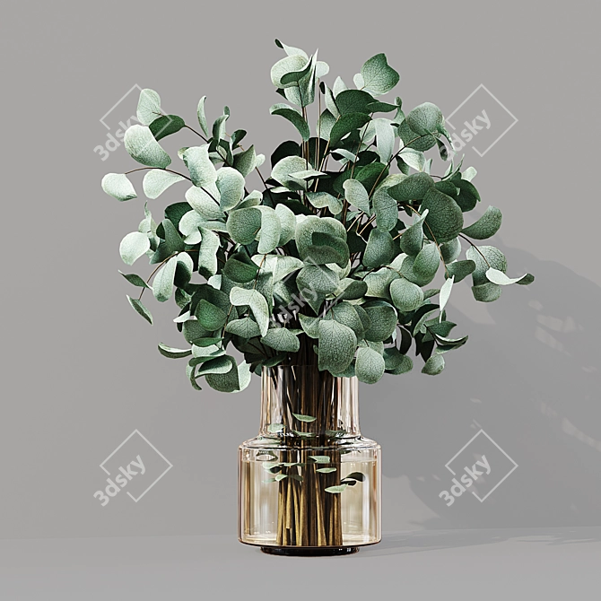 Green Oasis: Collaction Indoor Plants 3D model image 2