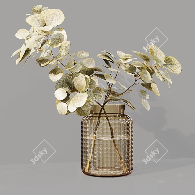 Green Oasis: Collaction Indoor Plants 3D model image 5