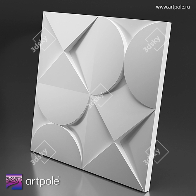 Orion 3D Panel: Innovative Design for Stunning Interiors 3D model image 1