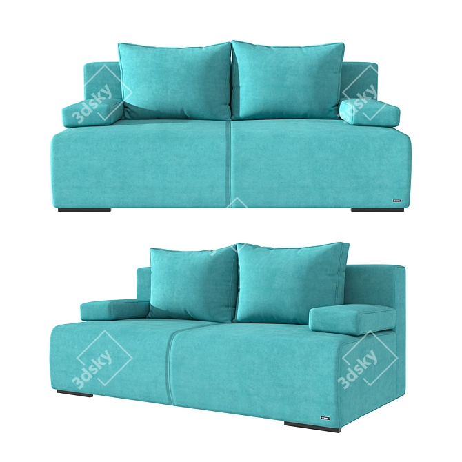 Chester Veneto: Sleek and Functional Sofa 3D model image 2