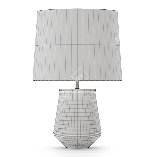 Luminous Moonstruck Table Lamp 3D model image 4