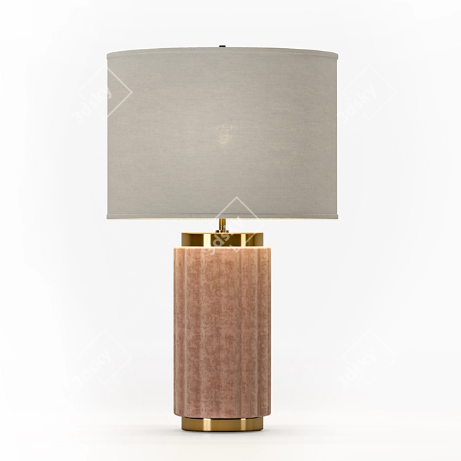 Velvet Juneau Table Lamp 3D model image 3