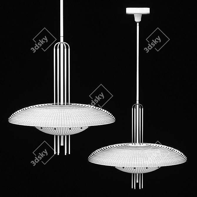Signal Y: Pendant - Sleek and Stylish Lighting 3D model image 2