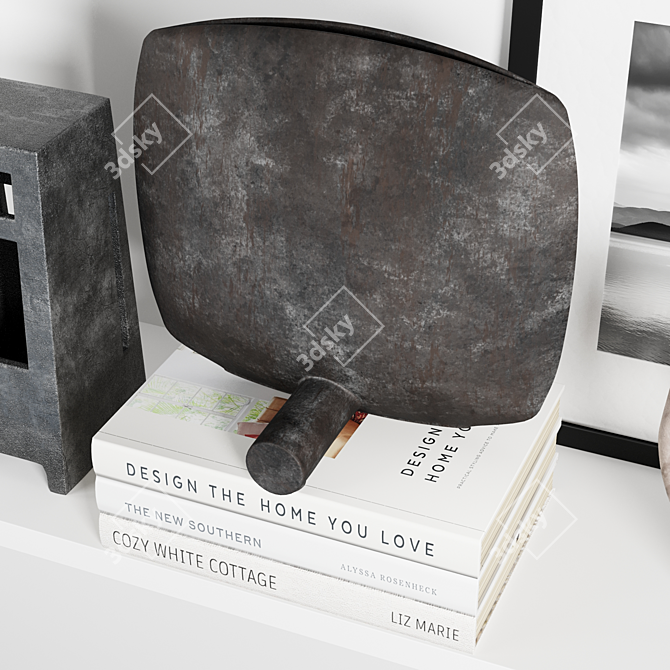 Decorative Set: Modern Elegance 3D model image 2