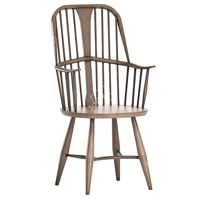 Timeless Chairmakers Chair by L Ercolani 3D model image 2