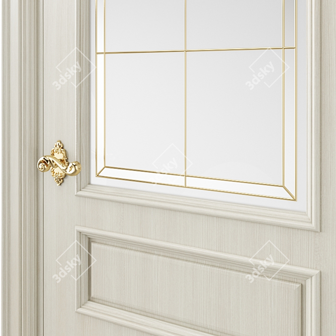 Modern Interior Door 394 3D model image 3