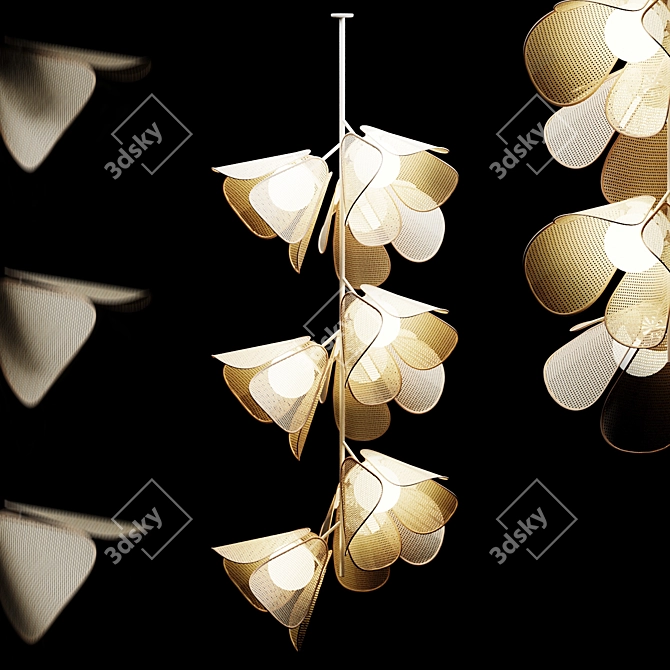 BOVER MOD Pendant Light 3D model image 2