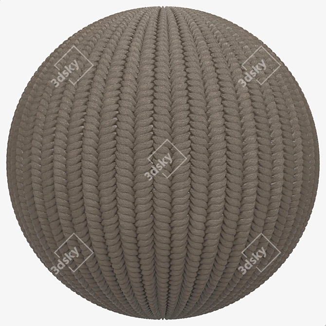 PBR FB20 Wool Fabric: 9 Colors, 4K Quality 3D model image 2