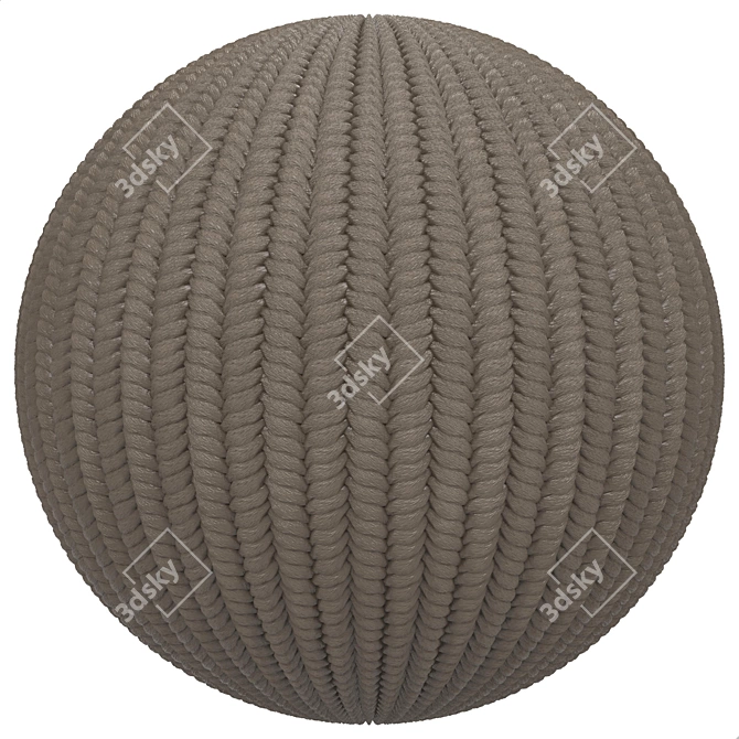 PBR FB20 Wool Fabric: 9 Colors, 4K Quality 3D model image 9