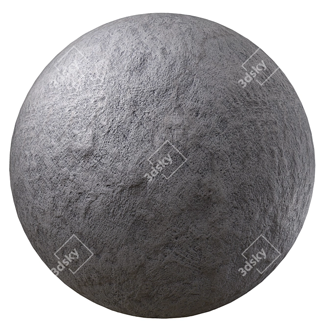 Seamless 4K Concrete Texture 3D model image 1