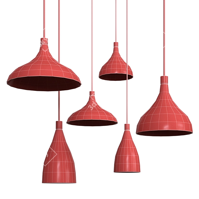 Sleek Swell Lighting Collection 3D model image 5