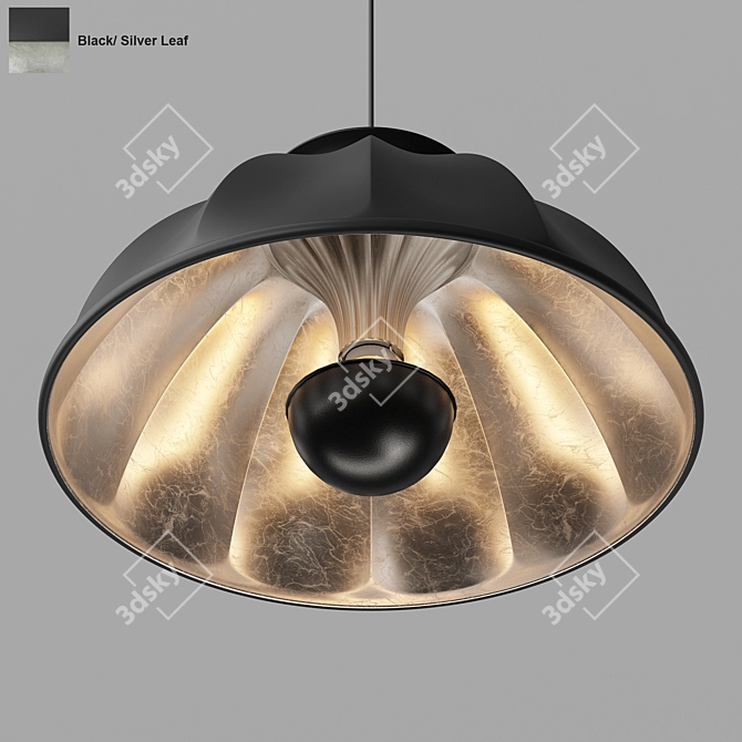 Fortuny Cupola Pendant Light 3D model image 2