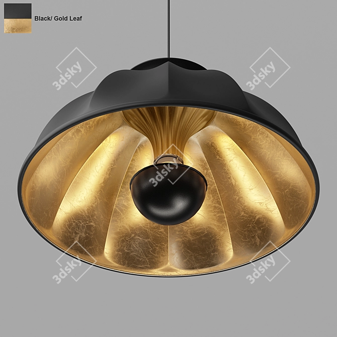 Fortuny Cupola Pendant Light 3D model image 3