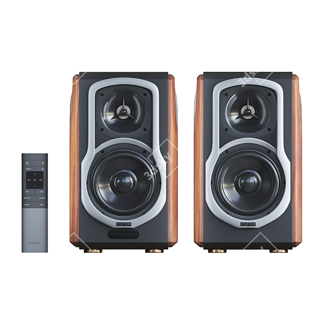 Edifier S2000 MKIII High-Fidelity Speaker System 3D model image 1