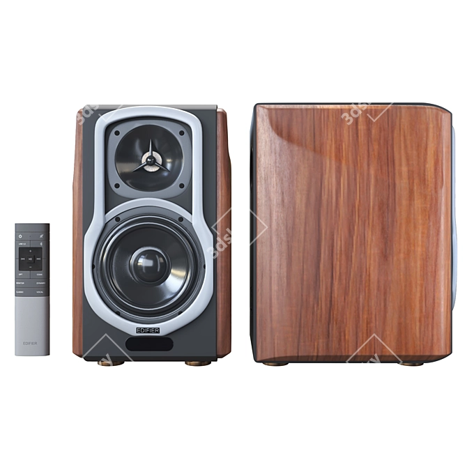 Edifier S2000 MKIII High-Fidelity Speaker System 3D model image 3