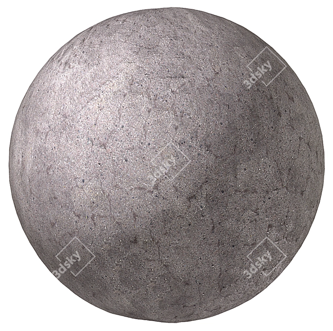 Seamless 4k Asphalt Texture 3D model image 1