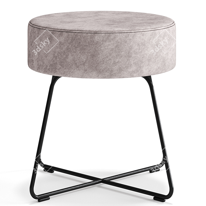 Lotta Stool: Versatile Design for Every Space 3D model image 2