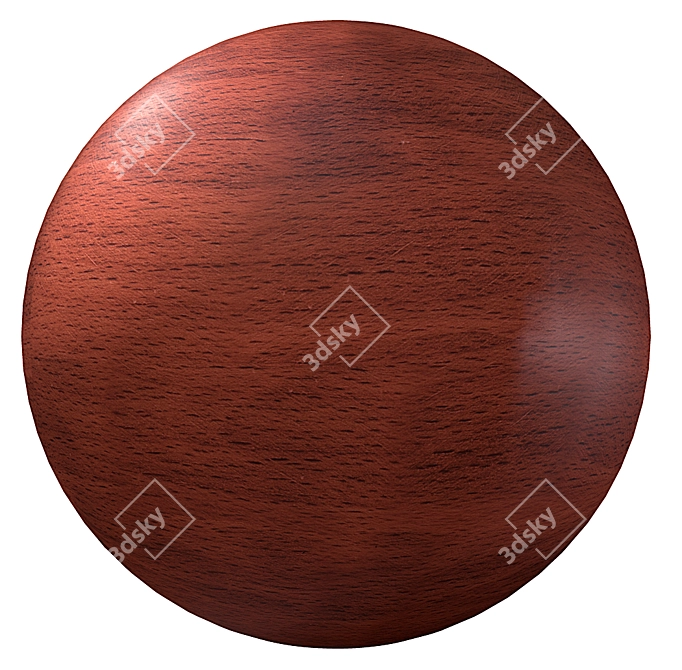 Seamless 4K Quality Wood Flooring 3D model image 1