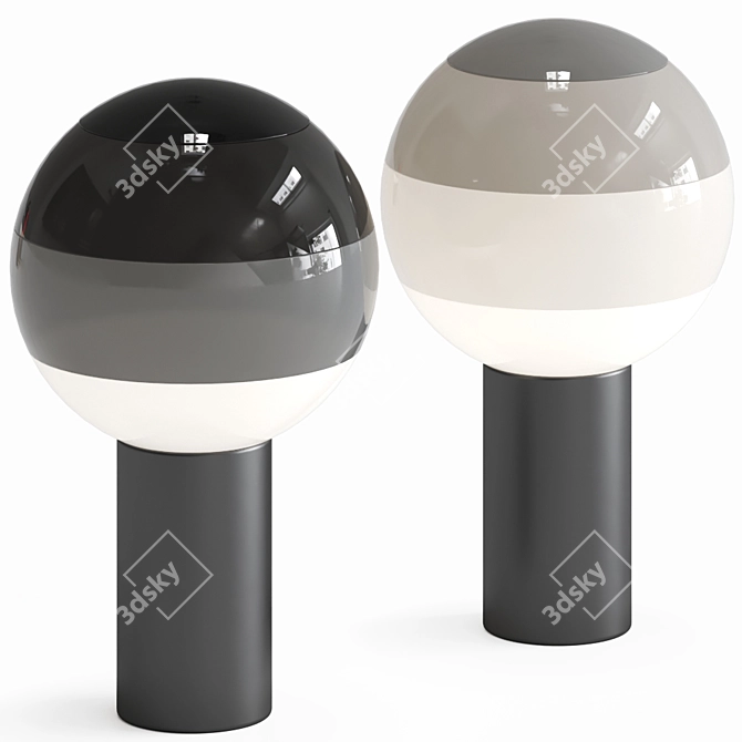 Dipping Table Lamp - Perfect Lighting Solution 3D model image 3
