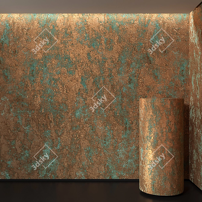 Seamless Plaster Texture 3D model image 1