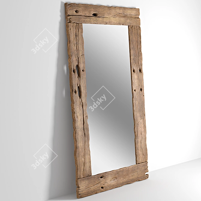 Hanale Mirror by Uniqwa 3D model image 2