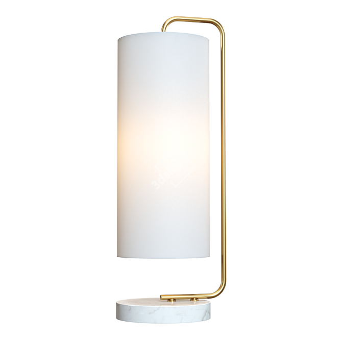 Contemporary Oralee Table Lamp 3D model image 1