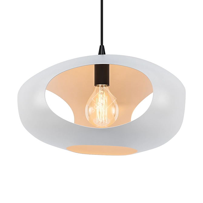 Modern Geometric Pendant Light 3D model image 1