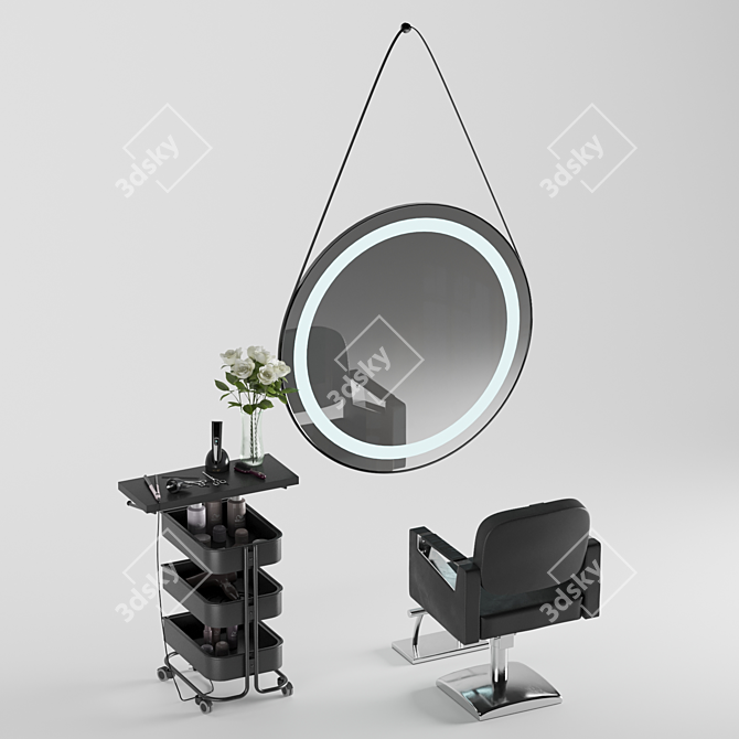 Title: Ultimate Salon Experience 3D model image 1