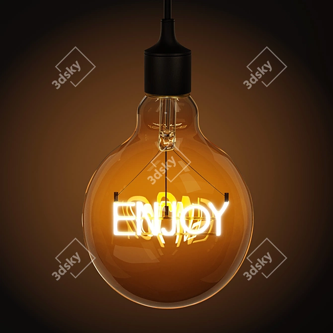 Title (English): Gauss LED Filament Ball Lamps

Title (Russian): Лампы Gauss LED с филамент 3D model image 9